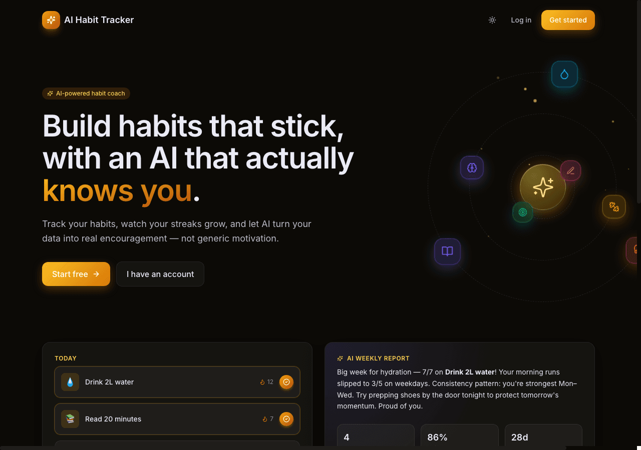 TimeToAct - AI Habit Tracker